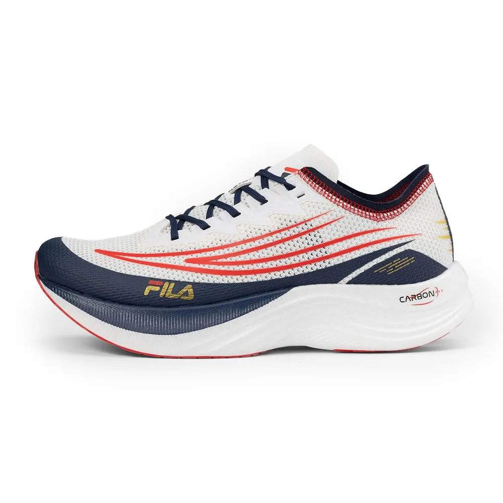 profil av Fila Astatine löparskor (herr) i färgen white/Navy