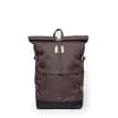 Sandqvist Icon Rolltop Backpack ryggsäck (unisex) L i färgen Brown with natural leather
