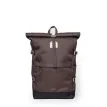 Sandqvist Icon Rolltop Backpack ryggsäck (unisex) L i färgen Brown with natural leather