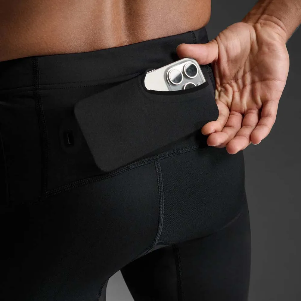 bakre ficka på 2XU Light Speed Compression Tights träningstights (herr)