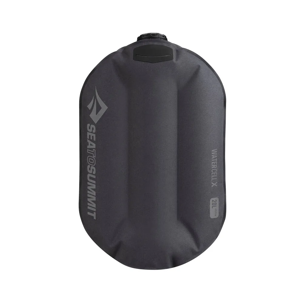 smidig Sea to Summit Watercell X vätskebehållare med duschmunstycke