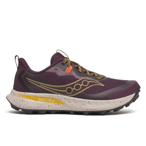 Saucony Peregrine 15 löparskor (dam) i färgen wine/kodiak