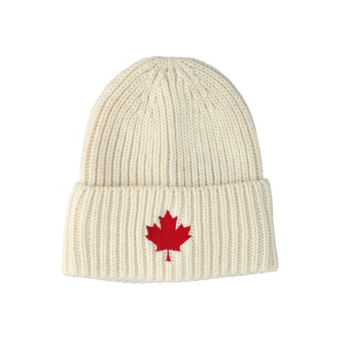 Canada Snow Bailey Beanie mössa (dam) i en vit färg