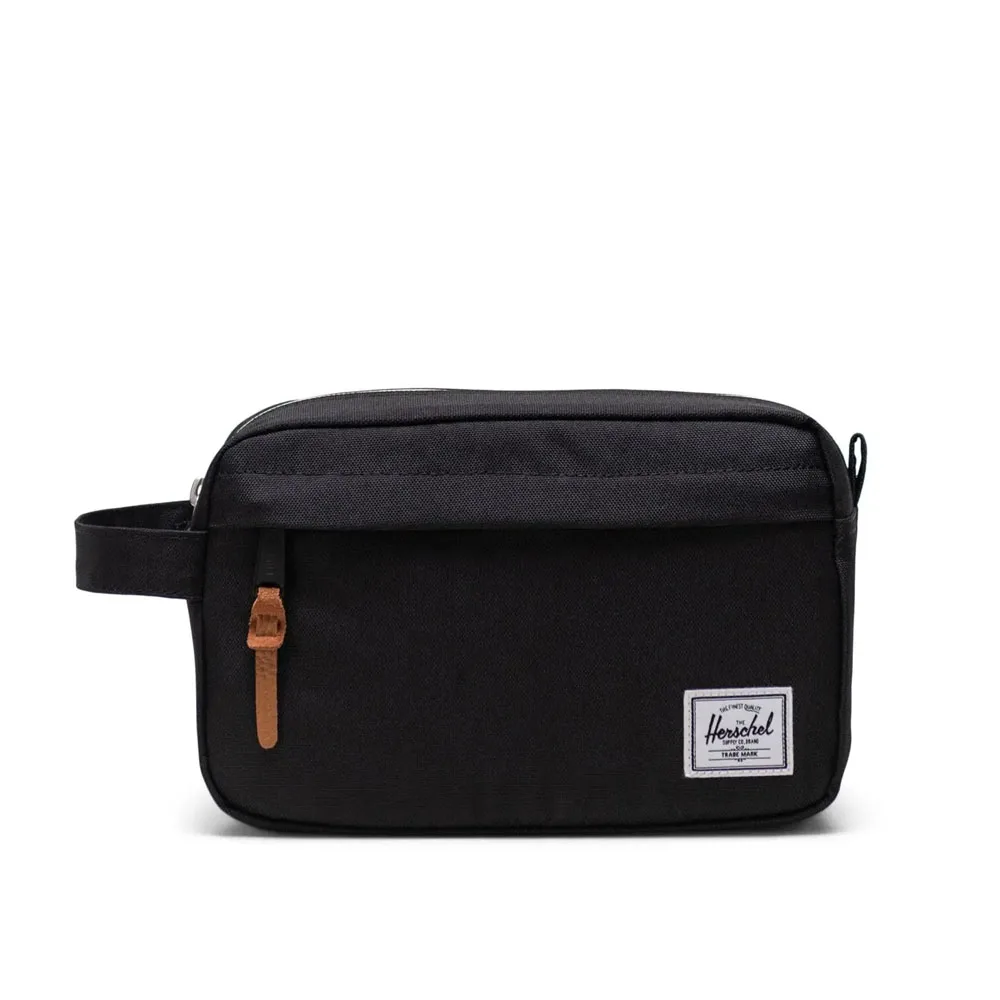 en svart Herschel Chapter Travel Kit nessesär (unisex)