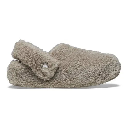 Crocs Classic Cozzzy Slipper tofflor (unisex) i färgen mushroom