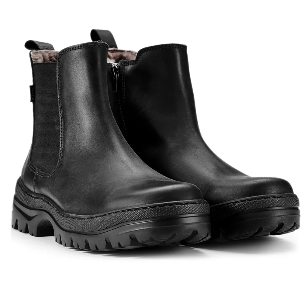 Ett par Ilves Lamb Alpi Kiruna vinterkängor (herr) i skinn