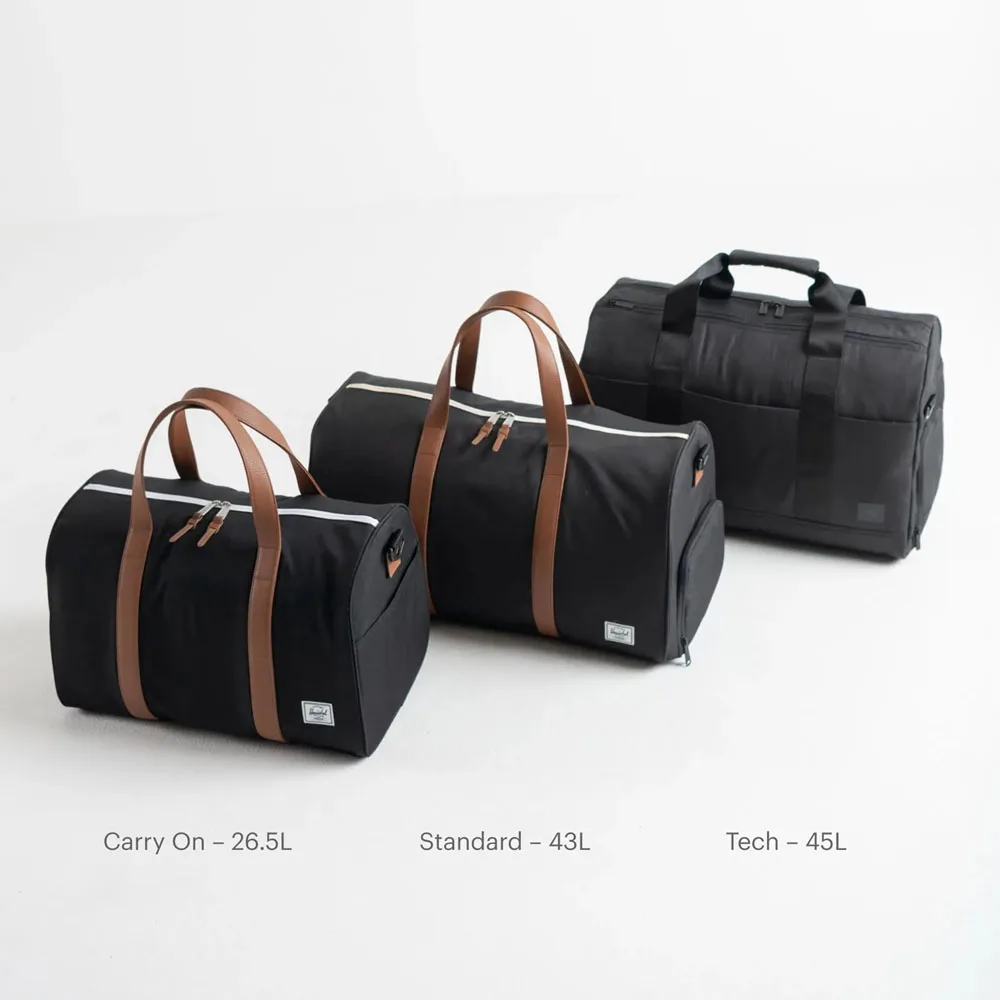 olika storlekar av Herschel Novel Carry On Duffle väska 26,5 L (unisex)