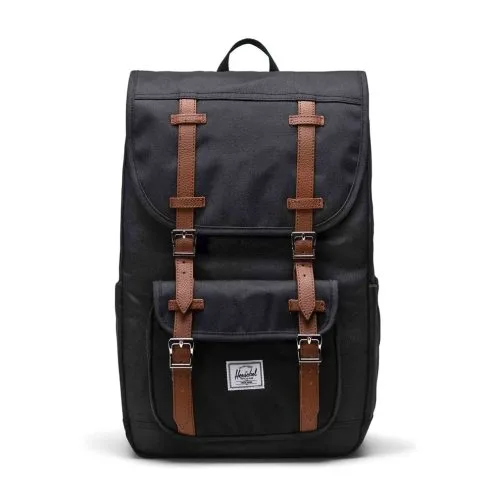 Herschel Little America Mid 21 L vardagsryggsäck (unisex) i en svart färg