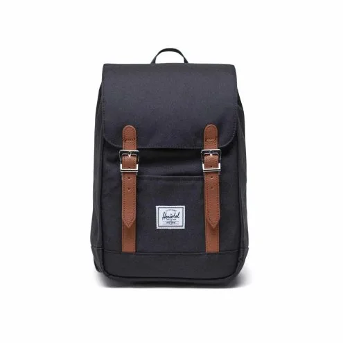 svart Herschel Retreat Mini ryggsäck 10 L (unisex)