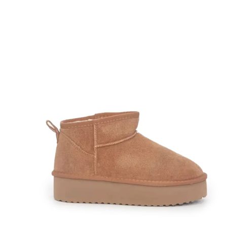 Duffy Butera Uno vinterskor (dam) i färgen camel