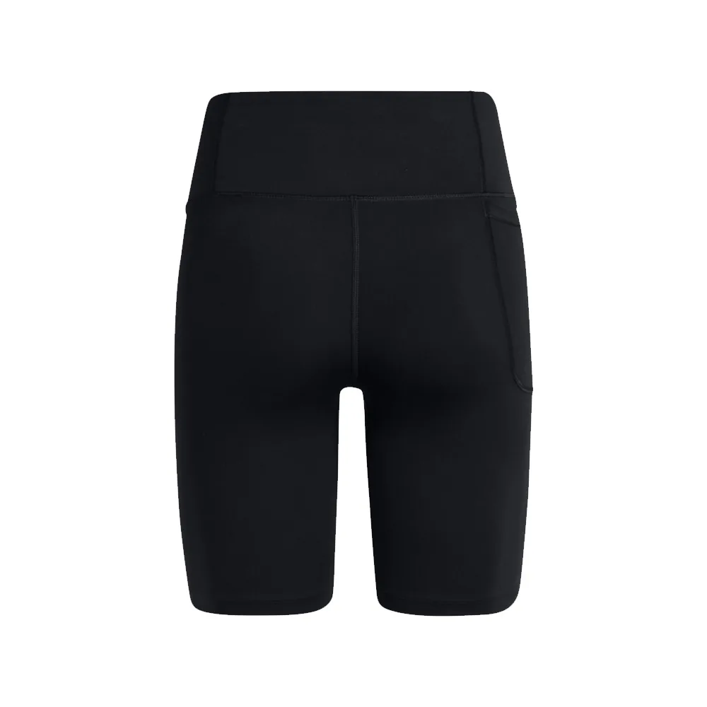 baksida av Under Armour Motion Bike Short EMEA träningsshorts (dam)