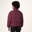 baksida av Fila Cimone relaxed puffer jacket vinterjacka (dam) på en modell