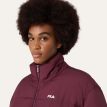 närbild på Fila Cimone relaxed puffer jacket vinterjacka (dam)