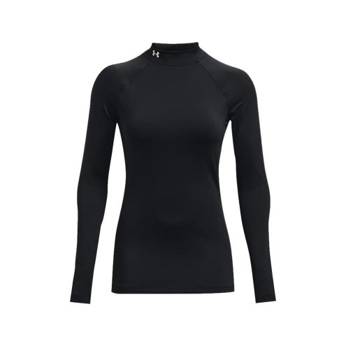 Under Armour UA Coldgear Authentics Mockneck träningströja (dam) i svart