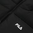 detaljer på Fila Alba relaxed mid hooded puffer vinterjacka (dam)