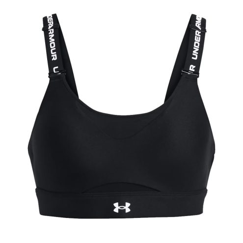 en svart Under Armour UA Infinity High 2.0 Bra sport-bh (dam)