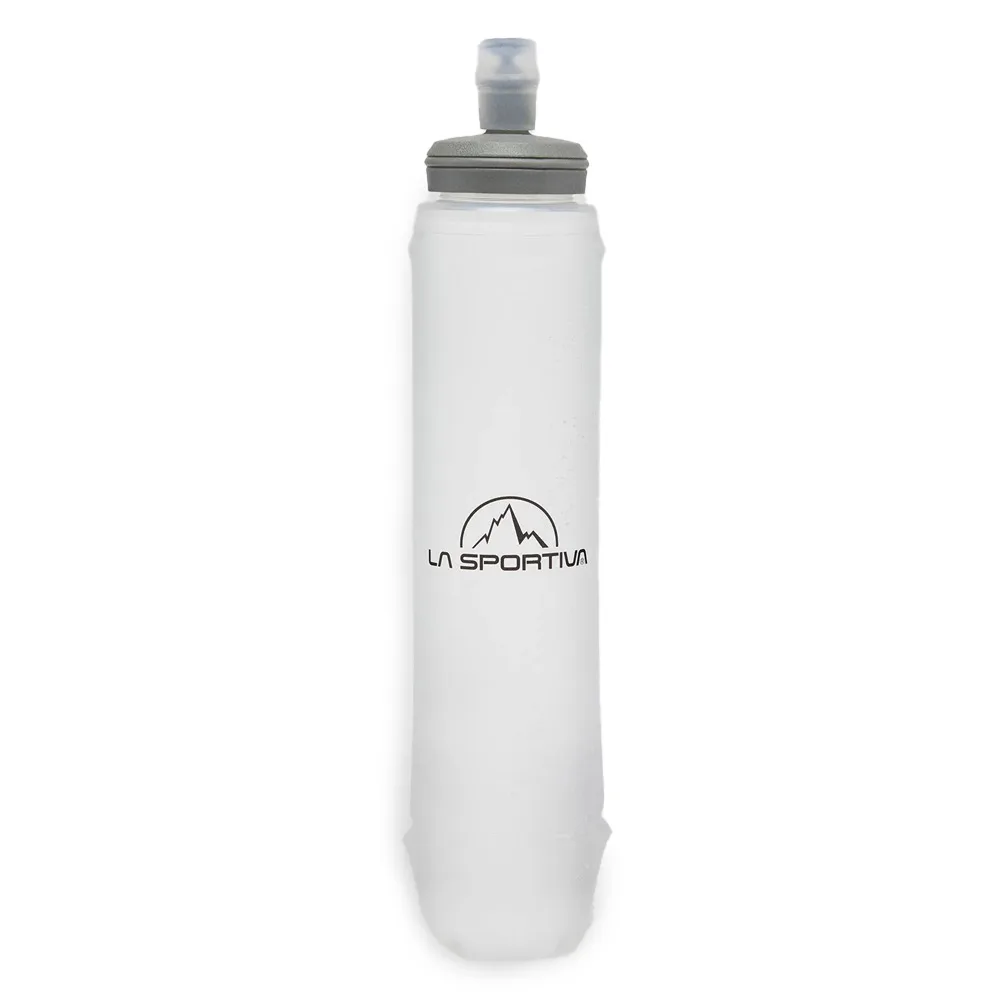 framsida av La Sportiva SoftFlask 500 mjuk vattenflaska