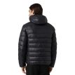 baksida av Fila Milano regular hooded thin puffer jacka (herr) på en modell
