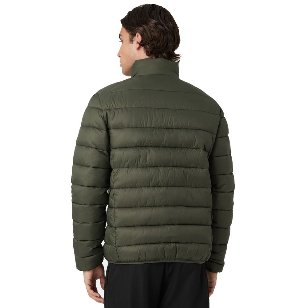 baksida av Fila Milano regular thin puffer jacka (herr) på en modell