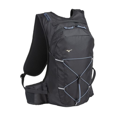 Mizuno Backpack löparväst 11L (unisex)i svart/blå färg