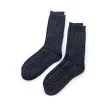 2-pack svarta ullstrumpor i onesize