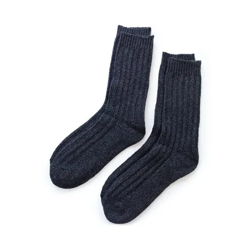 2-pack svarta ullstrumpor i onesize