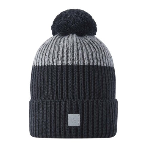 Reima Beanie Pilke mössa i merinoull (barn) i färgen black