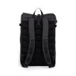 baksida av Sandqvist Stream Slim Rolltop L 26 L dagsryggsäck (unisex)