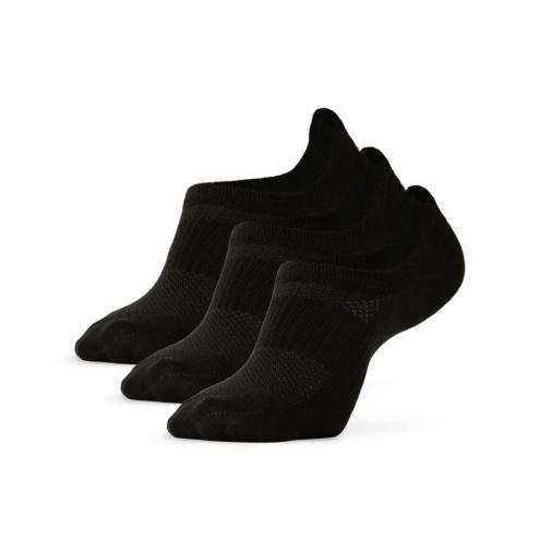 Vardagsstrumpor låga 3-pack (unisex) i svart