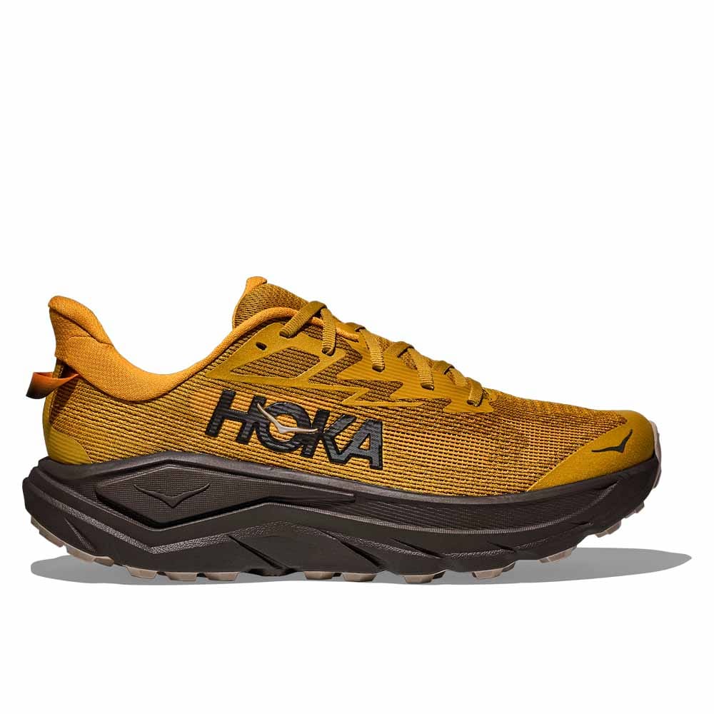 Hoka Challenger 8 traillöparskor (herr) - Mustard Seed/Black, 47 ⅓