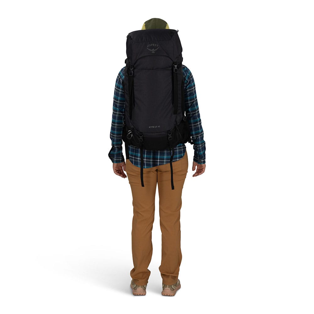 Osprey Kyte LT 45 serenity blue on model