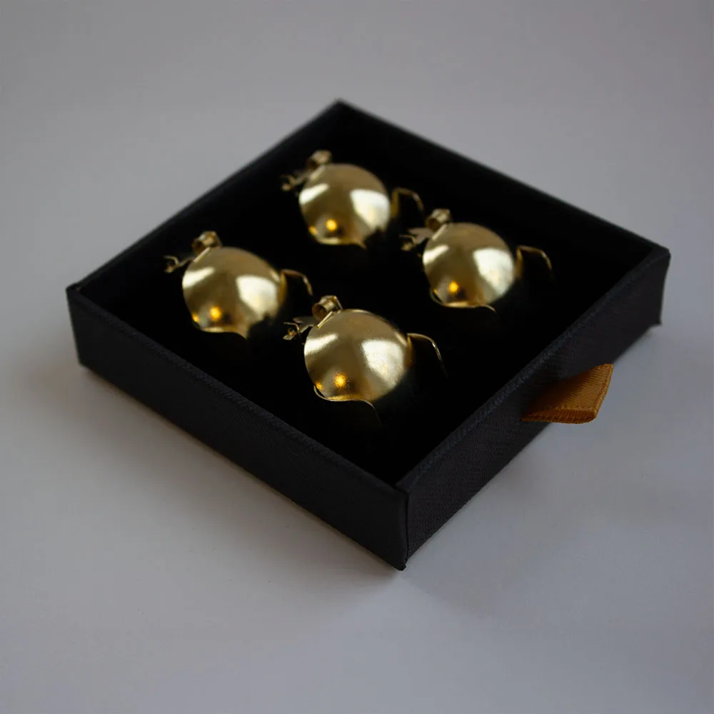 guldig Ljusluvan Automatisk ljussläckare (4-pack) i en presentask