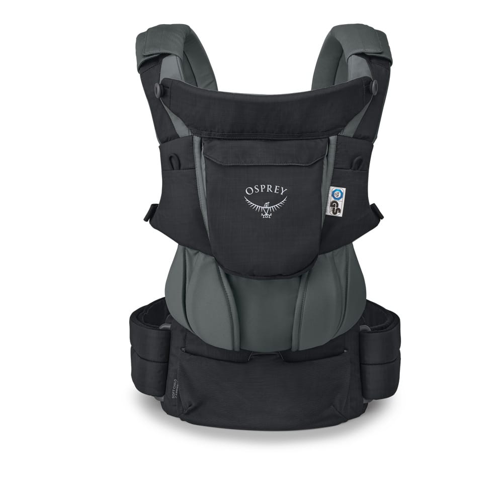 framsida av Osprey Poco Soft Child Carrier LT Extended Fit bärsele (unisex)