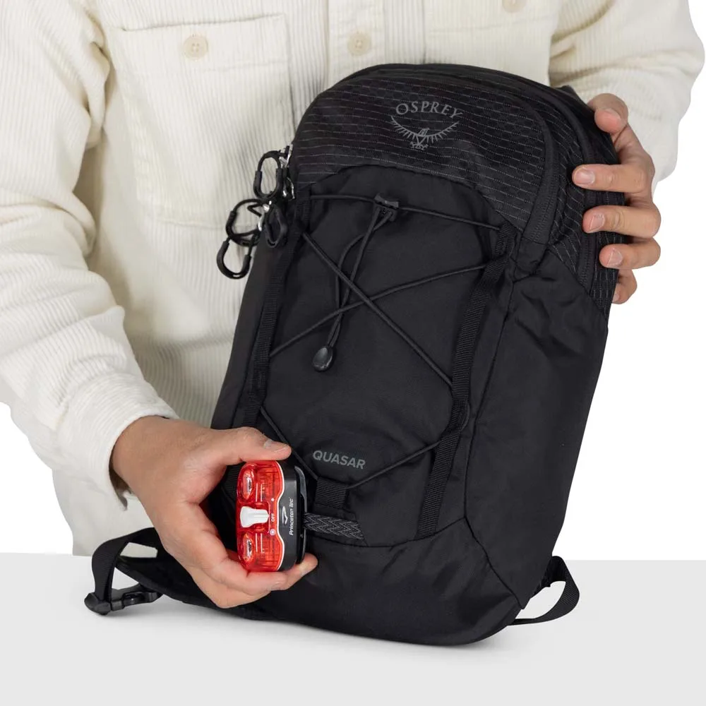 detaljer på Osprey Quasar Sling axelväska (unisex)