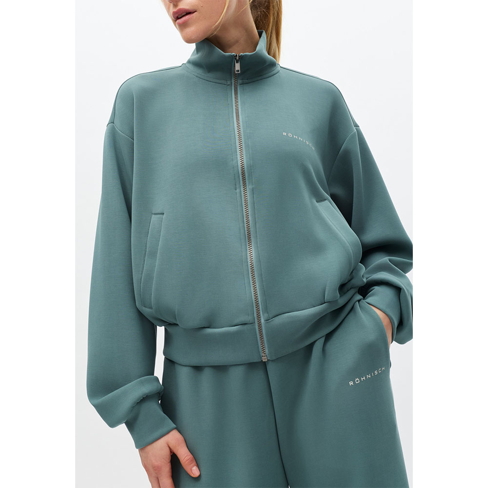 Röhnisch Scuba Soft Fullzip tröja (dam) i stormy sea