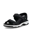 Rieker sandal 68866-00 black