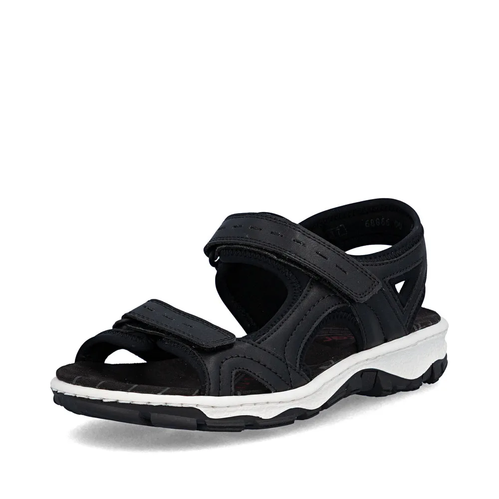 Rieker sandal 68866-00 black