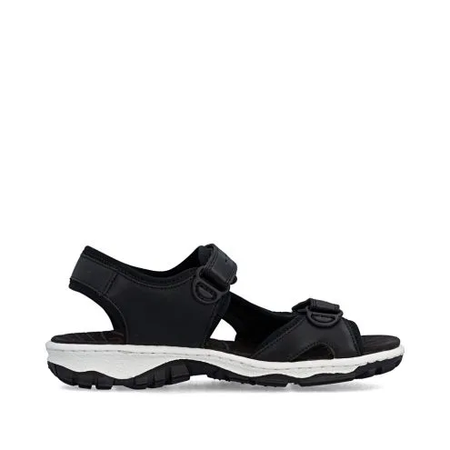 Rieker sandal 68866-00 black