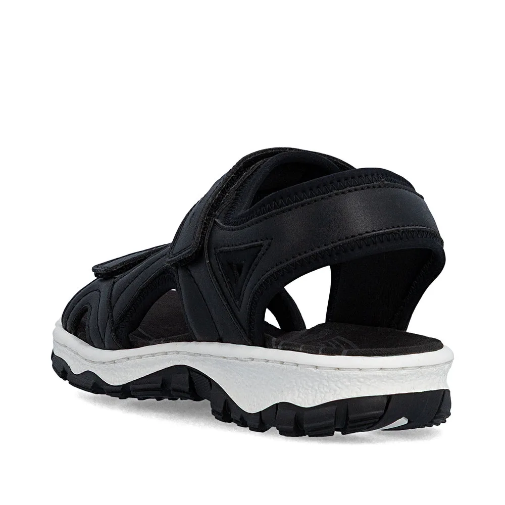 Rieker sandal 68866-00 black