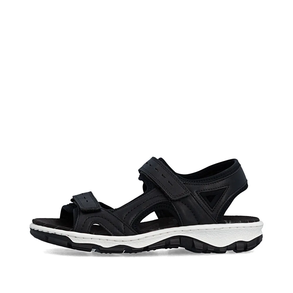 Rieker sandal 68866-00 black