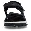 Rieker sandal 68866-00 black