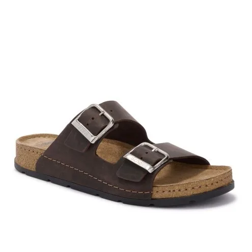 BORA 2 BUCKLES MANi färgen brown