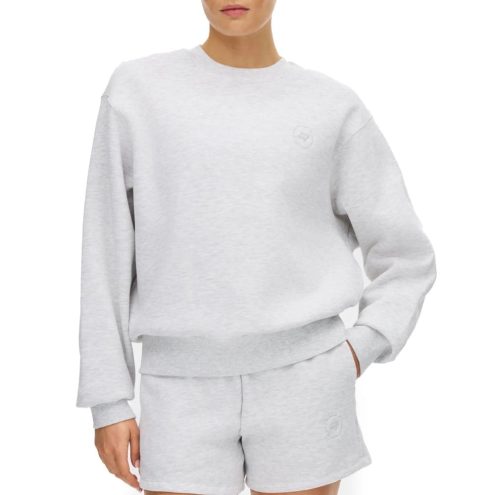Röhnisch Base Sweatshirt tröja (dam) i färgen light grey melange