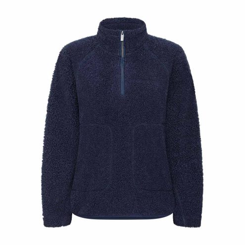 Röhnisch Cloud Pile Anorak pilejacka (dam)i färgen indigo