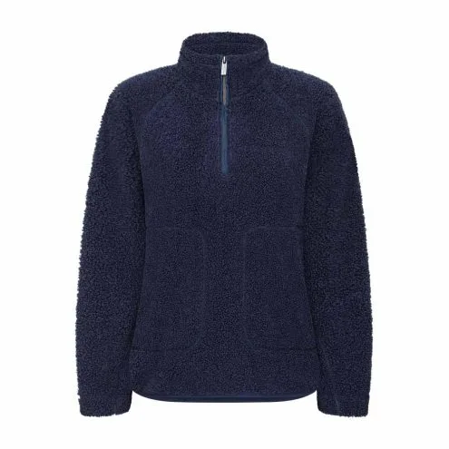 Röhnisch Cloud Pile Anorak pilejacka (dam)i färgen indigo