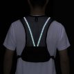 reflexer på Mizuno Mesh Backpack löparväst (unisex) på en modell