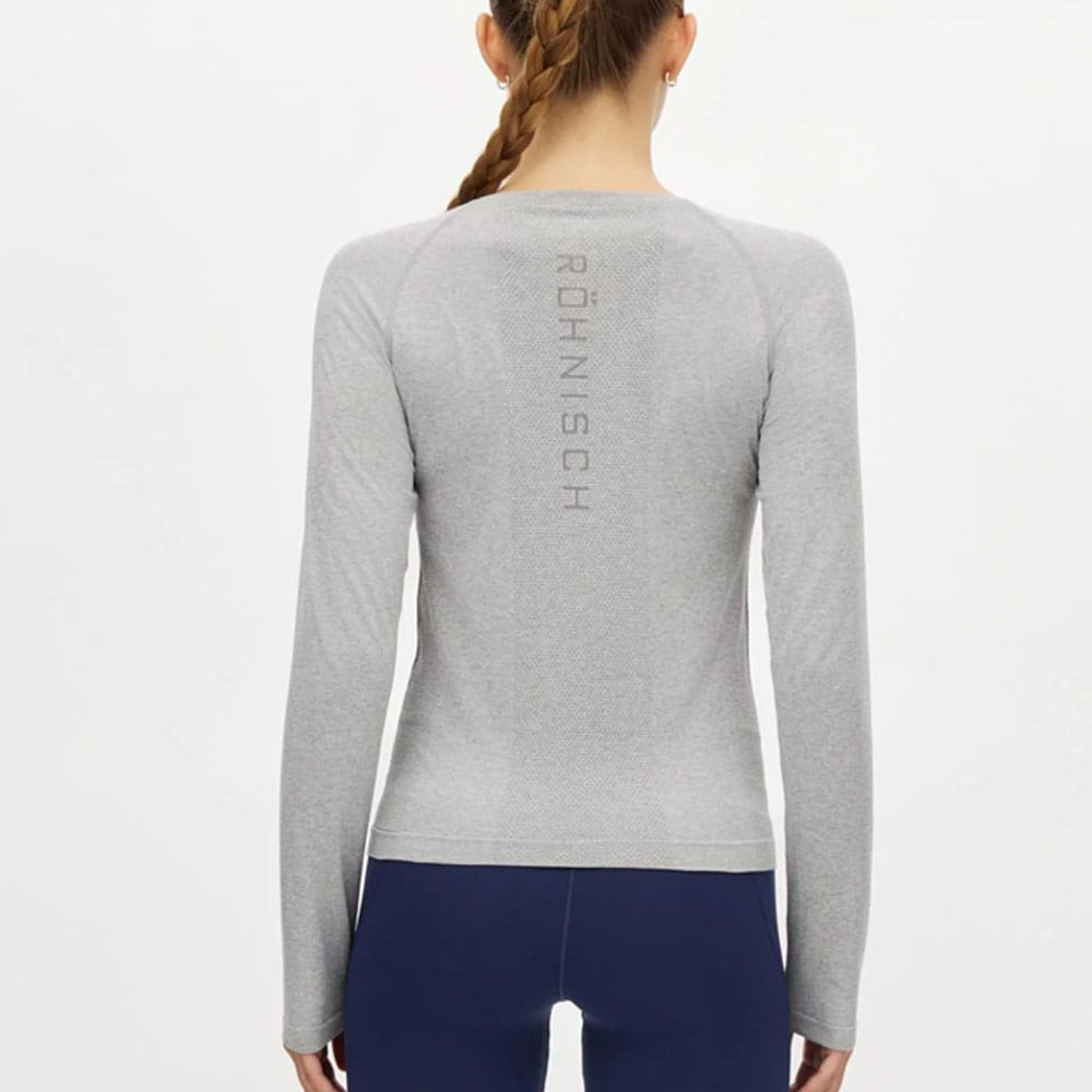 baksida av Röhnisch Seamless Flex Long Sleeve träningströja (dam)