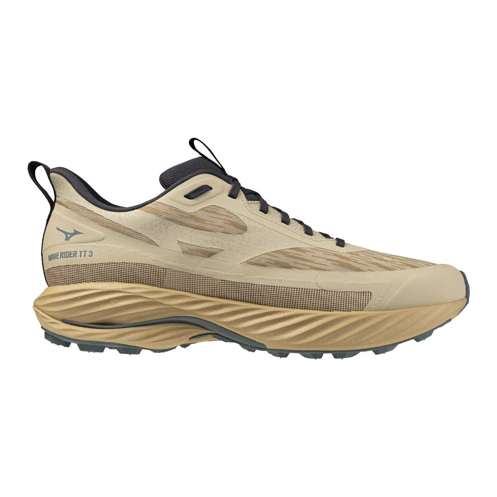 Mizuno Wave Rider TT traillöparskor (herr)i färgen curdswheysummersandnorth