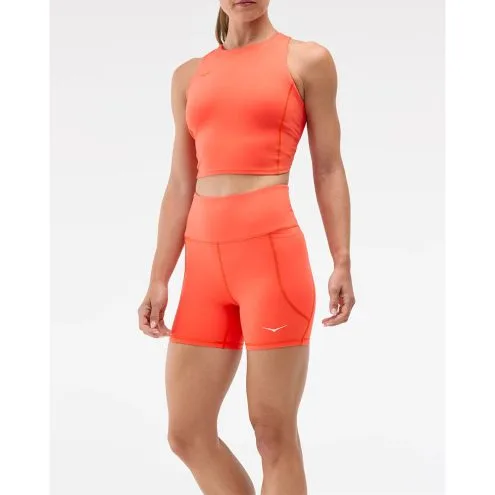 HOKA Elaro 5" Bike Short (dam) i bell pepper