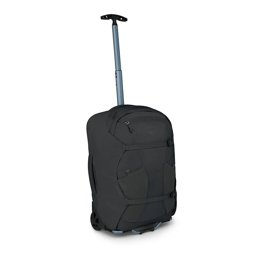 Osprey farpoint fairview 36L black front view